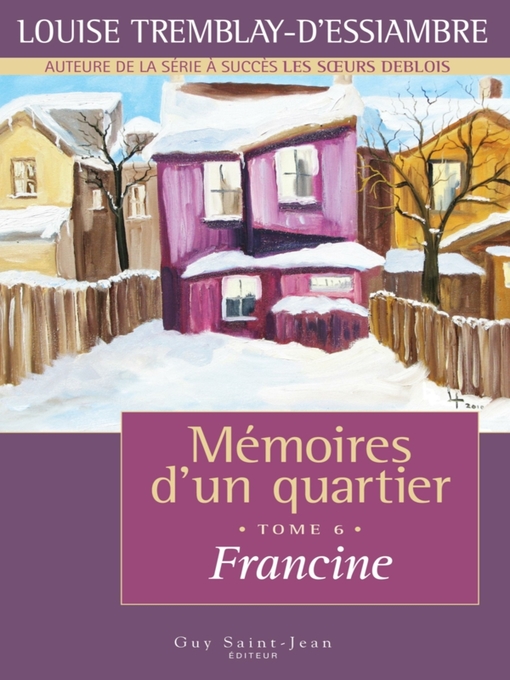 Title details for Francine by Louise Tremblay d'Essiambre - Available